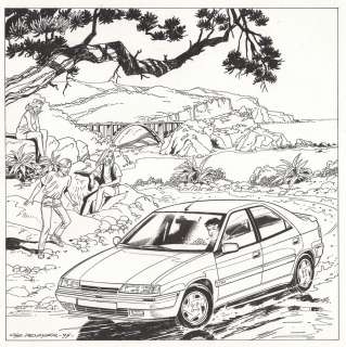 Denayer | Génération Collège, illustration Ã  l’encre… | Millon