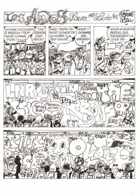 Florence Cestac | 1989 - Les Ados Laura et Ludo | Huberty Breyne Gallery