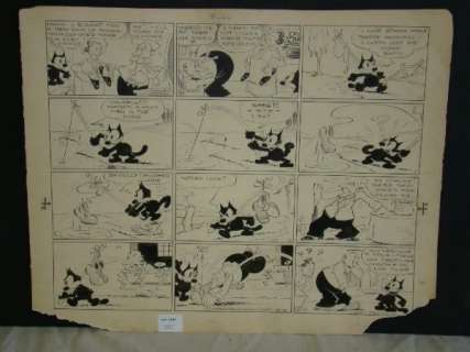 1402: Pat Sullivan. Felix the Cat. Sunday Page. | Weiss Auctions