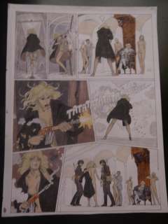 Format: 42.5 X 62.5 Cm. | Erich Von Gotha - Planche originale en couleur (p.43) - Le rêve de Cécile - (2011) | Catawiki