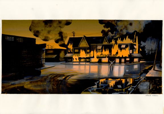 Elene Usdin | Detroit Roma – Double planche originale 18 et 19 | Galerie Barbier