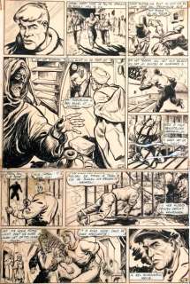 Sirius | Sirius - Planche originale - L’Épervier bleu T5 - L’Ennemi sous la mer - (1949) | Catawiki