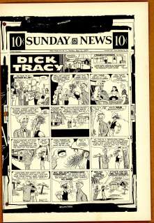 Gould - DICK TRACY, Sunday Black & White Proof (05/12/1957) | Russ Cochran