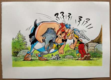 Formosa, Gil | Formosa, Gil - Dessin original - Asterix et Obelix - (2018) | Catawiki