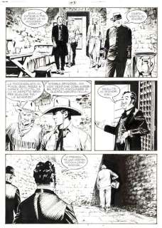 Maurizio Dotti - | Maurizio Dotti - 3x Tavole Originali - Tex n. 696 - "L’ombra del maestro" - (2018) | Catawiki