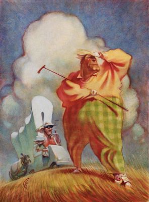 Carter Goodrich | Golfing Pioneers, 1994 | Philippe Labaune Gallery