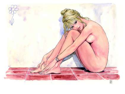 Milo Manara 25 Aquarelles Inédites Contresignées Par Brigitte Bardot590 000â‚¬ - Milo MANARA 25 aquarelles inédites contresignées par Brigitte Bardot 590
