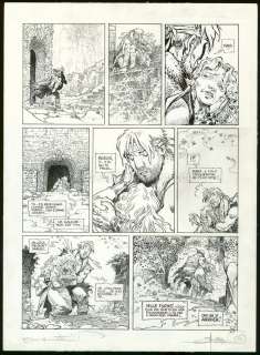 Mohamed Aouamri - Planche originale