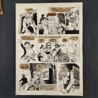 H. Lalia | H. Lalia - Woody Allen Contro il Pinguino - Page volante - Exemplaire unique | Catawiki