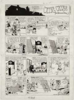 161: Branner Winnie Winkle Sunday original comic art | Russ Cochran