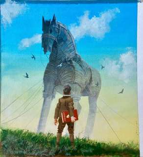 Aldo Di Gennaro | Aldo Di Gennaro illustrazione originale â€œ Almanacco Avventuraâ€ | Catawiki