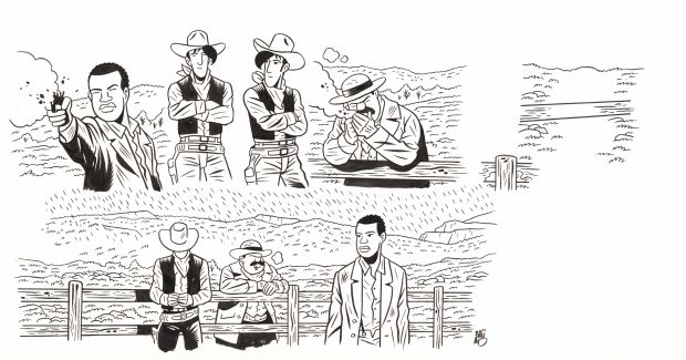 Brüno | Lucky Luke, 2025 - Dakota 1880 | Huberty Breyne Gallery