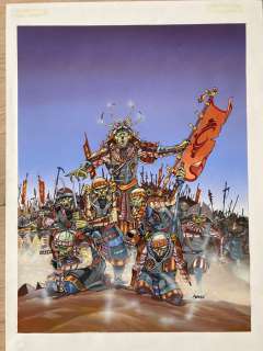 Adamov | Le Vent des Dieux - Couverture originale Intégrale T1 - Exemplaire unique (1995) | Catawiki