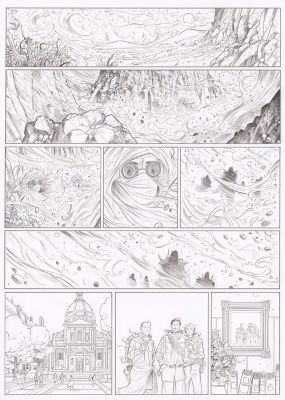 Richard Blake | A Song for Dusrian - Page 1, Métal Hurlant, 2026 | Philippe Labaune Gallery