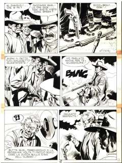 Giovanni Ticci - | Giovanni Ticci - Tavola Originale - Tex n. 297 "Gli Avvoltoi" - (1985) | Catawiki