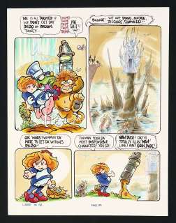 Original Art from The Lizard of Oz (2004) Page 35 by Mark Bode | mycomicshop.com