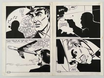 Magnus | Magnus - 2x tavole originali Kriminal n. 116 | Catawiki