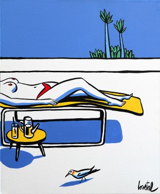 Loustal | 2026 - Sun bathing, 1 | Huberty Breyne Gallery