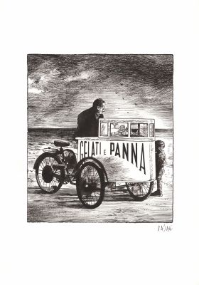 Frédéric Pajak | Sans titre, 28 - Encre de Chine, plume et pinceau sur papier | Huberty Breyne Gallery