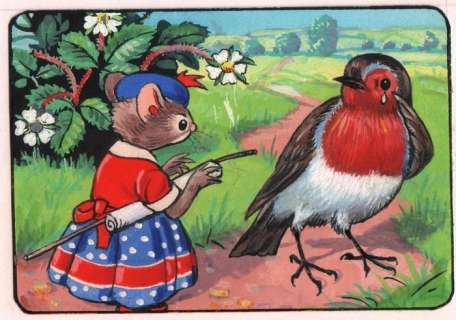 Tamblyn Watts, Harold | Harold Tamblyn Watts - Kathy Country Mouse - Originele strook in gouache - (1965/1980) | Catawiki