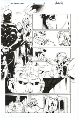 Ruairí Coleman | Iron & Frost Issue 2 Page 3 | Geoff M Art Sales