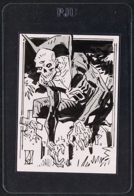 Deadman Sketch Card by Dean Kotz | mycomicshop.com