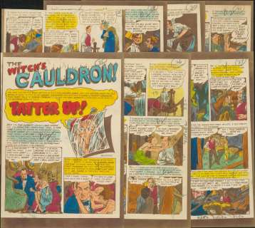 Ingels- TATTER UP, TALES FROM THE CRYPT 46, 7 Pg SP Story (1955) NO RESERVE! | Russ Cochran