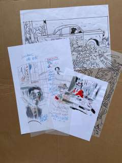 Lapone, Antonio | Lapone, Antonio - 6x Dessin original | Catawiki