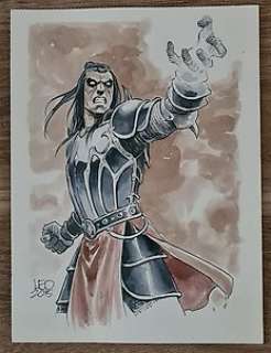 Pilipovic, Léo - Pilipovic, Léo - Dessin original couleur - Ravermoon - (2015)