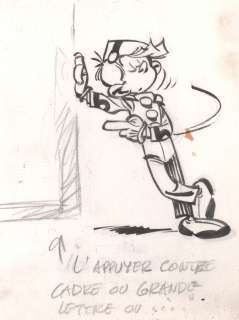 Franquin | Spirou et Fantasio, illustration Ã  l’encre de… | Millon