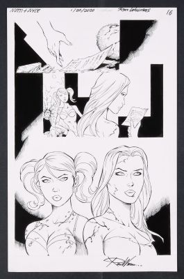 Ron Williams | Original Art from Unidentified Notti and Nyce Issue (c. 2020) by Ron Williams Page | mycomicshop.com