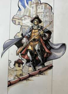 Guerrero, Matteo | Guerrero, Matteo - Dessin original couleur - Jakob Kayne - (2018) | Catawiki