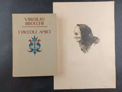 Vsevolode Nicouline | Vsevolode Nicouline - La Nonnina Cara si Affacciò: Il volto le rideva tra i capelli d’argento… - Page volante - Exemplaire unique - (1932) | Catawiki