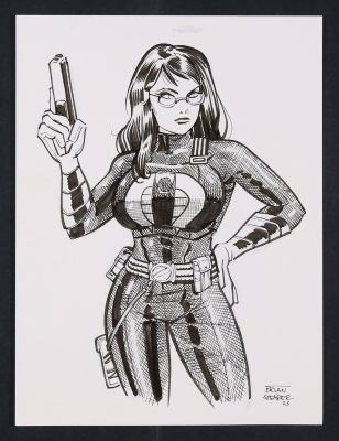 Brian Shearer | Baroness Sketch | mycomicshop.com (Buy It Now)