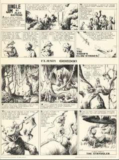 Raymond - JUNGLE JIM & FLASH GORDON, Print, Cochran (1976) NO RESERVE! | Russ Cochran