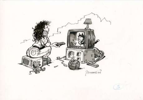 Bosschaert, Jan | Original drawing  - Sam  - (2003) | Catawiki