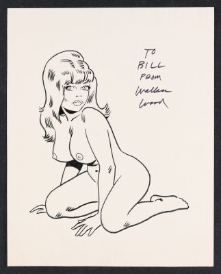 Wally Wood | Sally Forth Sketch | mycomicshop.com (Buy It Now)