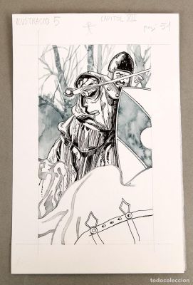 CARLES PRUNÉS - ILUSTRACIÓN PARA PORTADA DE CURIAL I GÜELFA - 1993 | todocoleccion (Buy It Now)