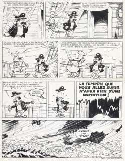 Francis | Capitaine Lahuche, planche n°12 de l’épisode… | Millon