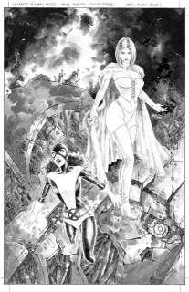 Alan Quah - UNCANNY X-MEN #129 ALAN QUAH ORIGINAL COVER ART