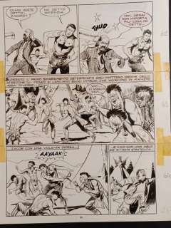 Nolitta, Ferri | Zagor - Gallieno Ferri - Tavola originale "Lo Spirito Con La Scure" - Page volante - Exemplaire unique | Catawiki