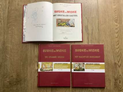 Luc Morjaeu En P. Van Guchten | Suske en Wiske - 234, 295A en 300A - Vierkleuren reeks Luxe - nieuw - Cartonné - EO - (1992/2008) | Catawiki
