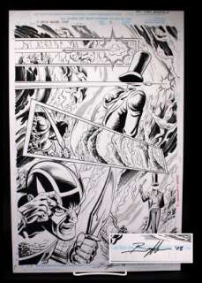 Norm Breyfogle T-Bolts Signed Original Comic Art | Taurus Auctions