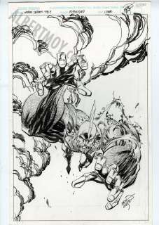 Erik Larsen | Savage Dragon : Possessed Issue 4 Page Cover | Albert Moy