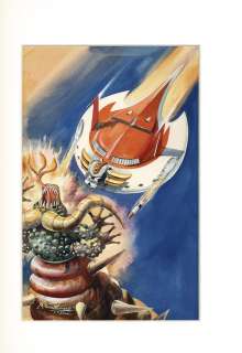 Shigeru Komatsuzaki Handwritten copyright color manuscript "UFO Robo Grendizer" | Mandarake (Big Web)