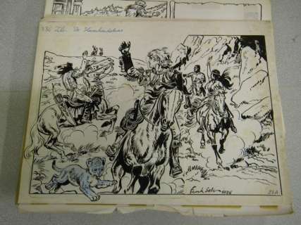 Sels, Frank | Sels, Frank - 28x Originele pagina - Zilverpijl 336 - De Slavenhandelaar | Catawiki