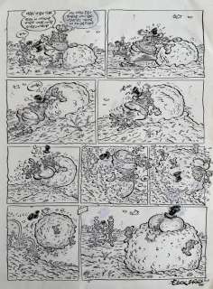 Schreurs, Eric | Schreurs, Eric - Originele pagina - Joop klepzijker 14 - Winterpeen - (1998) | Catawiki