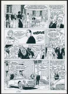 Francis Vallès - Planche originale n°5 - Julienne, 1950 - Les maîtres de l‘orge