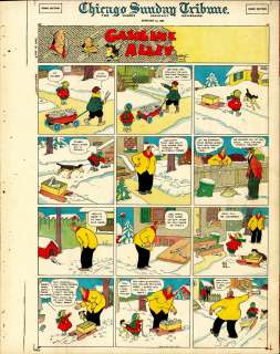King – Gasoline Alley Sunday Page Color Proof 01/13/1924 | Russ Cochran