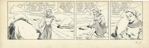Phil Davis | Mandrake the magician strip du 30 mai 1958 | Galerie 9ème Art